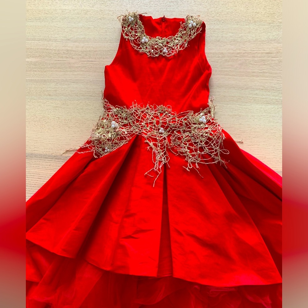 Dress for Girl Special for Chrismas Red